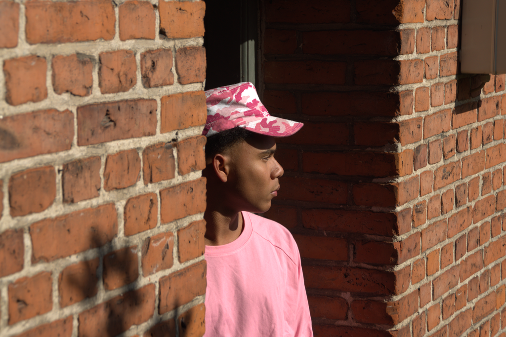 pink camo cadet cap