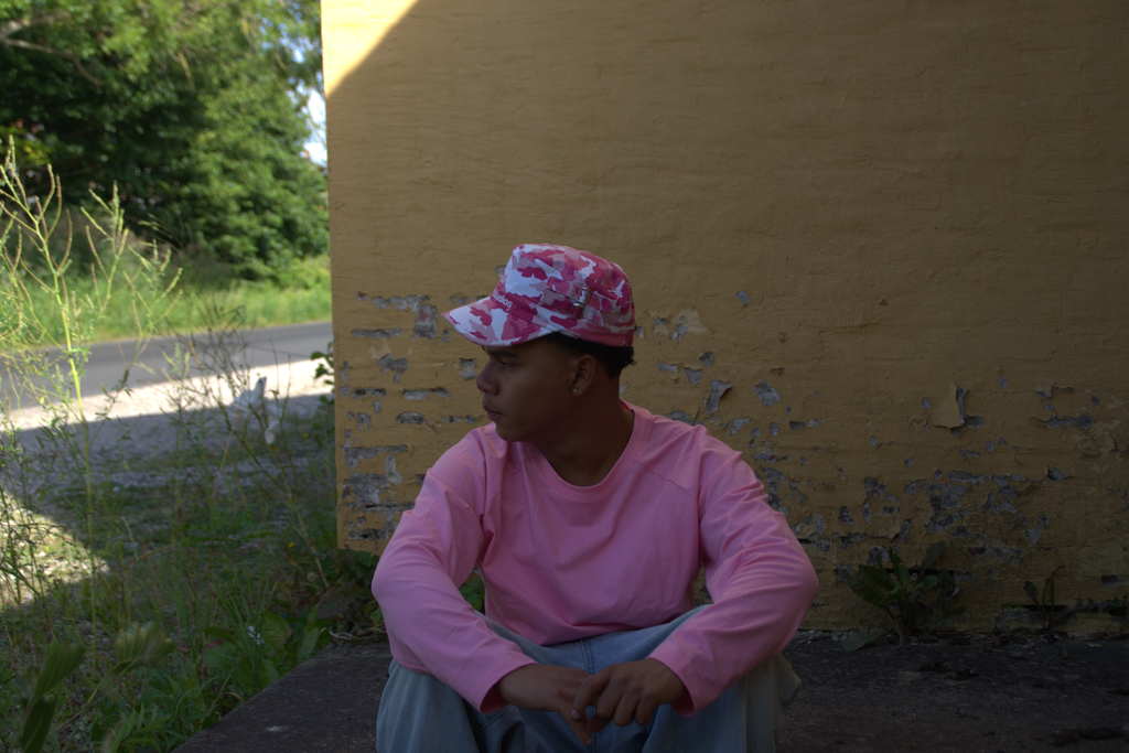 pink camo cadet cap